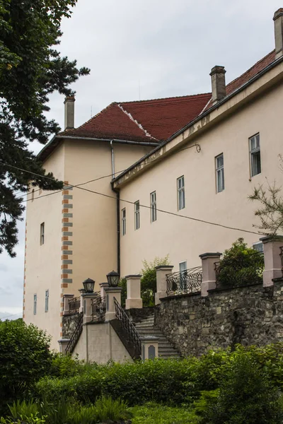 Gården Uzhhorod Slott Ukraina — Stockfoto