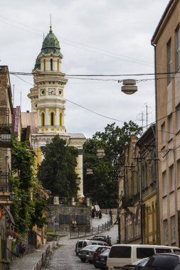Eparchy Mukachevo Uzhhorod, Ukrayna'da bir Yunan Katolik Katedrali Kutsal haç Katedral olduğunu
