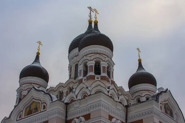 View Alexander Nevsky Cathedral Tallinn Estonia — Stock Photo, Image