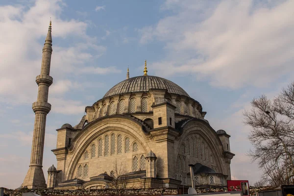 Vue Mosquée Nuruosmaniye Mosquée Ottomane Située Istanbul Turquie — Photo