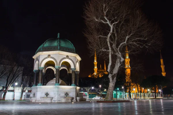 Vue Fontaine Historique Allemande Dans Centre Istanbul Turquie — Photo