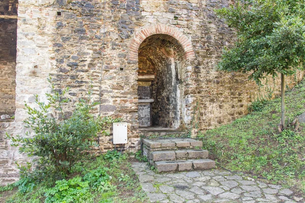 Porta Antiga Castelo Roumeli Hissar Istambul Turquia — Fotografia de Stock