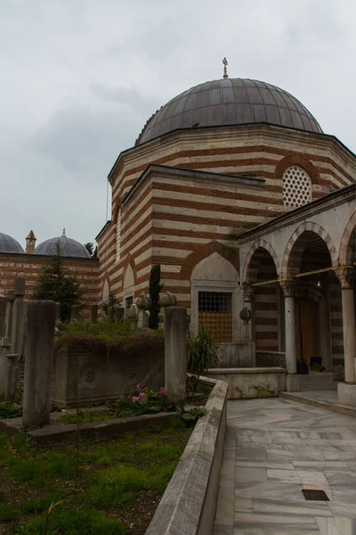 Blick Auf Die Selahi Mehmet Efendi Moschee Istanbul Bei Regenwetter — Stockfoto