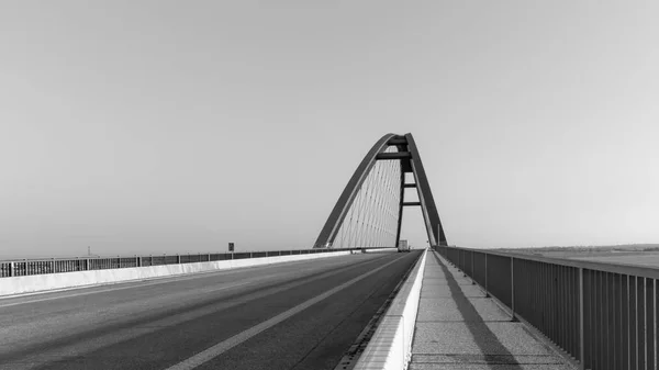 Fehmarnsund bridge - germany — Stock Photo, Image