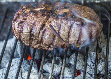 et ızgara - açık Barbekü
