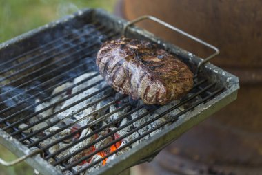 et ızgara - açık Barbekü