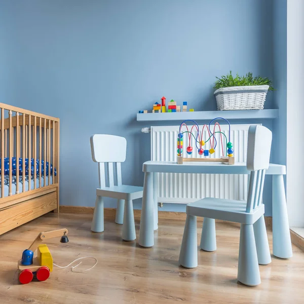 Mavi bebek odası
