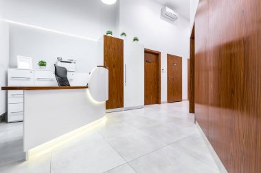 Modern, özel klinik alımı