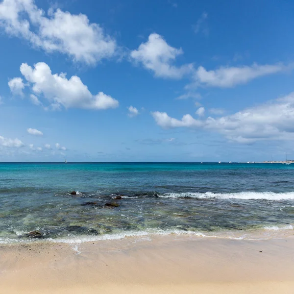 Praia tropical da ilha de Sal — Fotografia de Stock