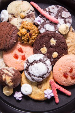 tanımlama bilgileri ve gingerbread closeup ile plaka