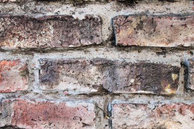 Tuğla ve beton Rusty duvar