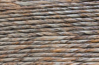 İpleri ayrıntılı arka plan bakış