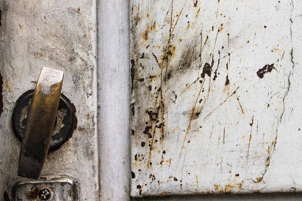 Detalhe antigo do botão da porta — Fotografia de Stock