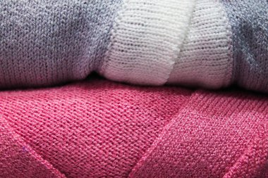 Katlanmış bez ayrıntılı arka plan