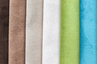 Mavi, yeşil, gri ve kahverengi örnekleri