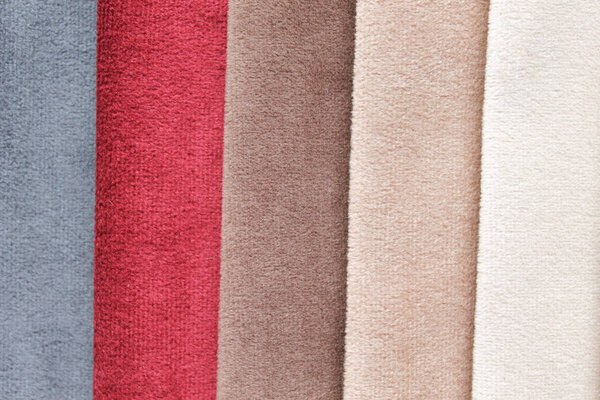 Образцы в разных цветах
