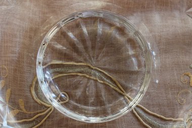 Kumaş cam yüzey ayrıntı