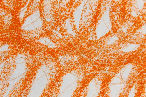 Писанина креслення в помаранчевий — стокове фото