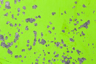 Floresan yüzey yeşil lekeli