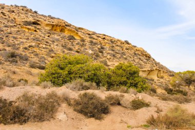 Mediterranean Mountain Dessert Landscape