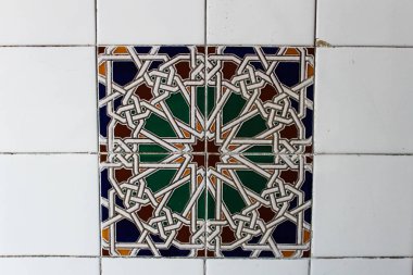 Yüzey arka plan İspanyolca kiremit