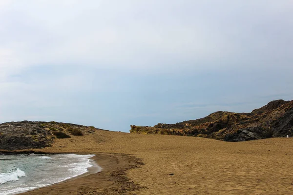 Akdeniz Beach deniz manzara — Stok fotoğraf