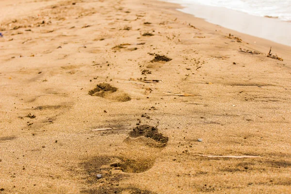 Barefoot in the Sand — Stock Photo, Image