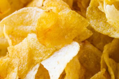 Cips arka plan gıda detay