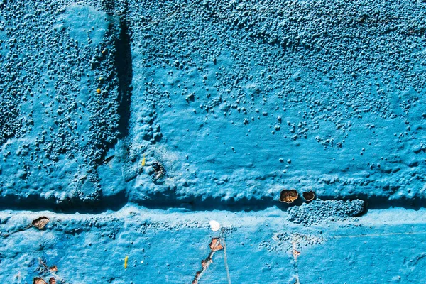 Gestuukte muur in blauw — Stockfoto