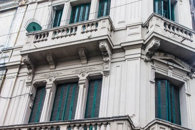 Vintage Building Facade Yüzeyi