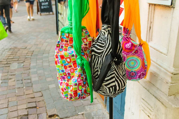 Vintage Bags Colourful Detail — Stock Photo, Image