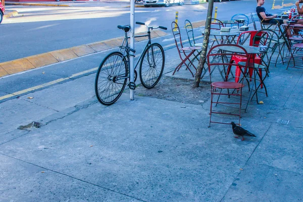 Vintage Terraza Detalle Calle — Foto de Stock