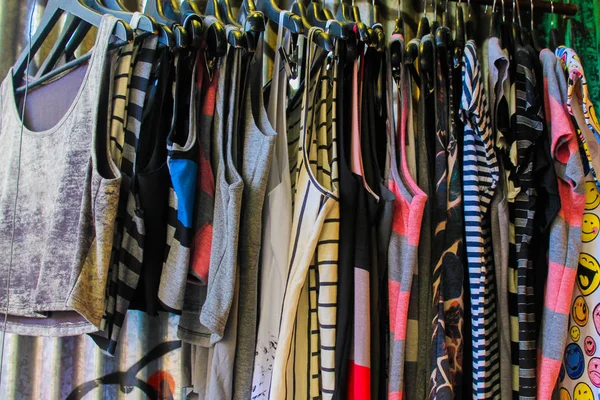 Cloths Shop Detail Cloth — Stock Photo, Image