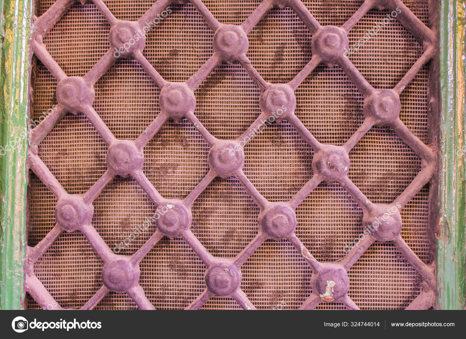 Rejilla Hierro Cerca Detalle — Foto de stock © Sofiart #324744014