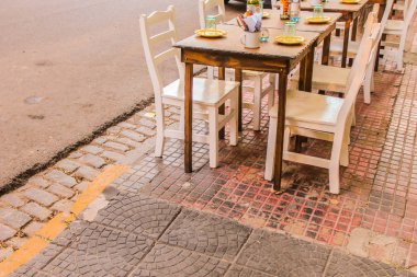 Vintage Terrace Ayrıntısı Dışarıda