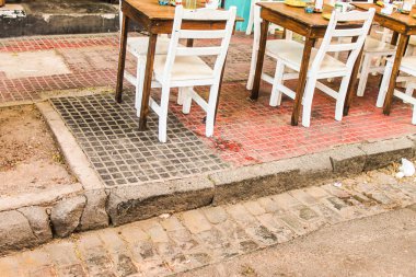 Vintage Terrace Ayrıntısı Dışarıda