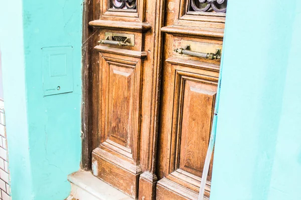 Архитектура Старых Дверей — стоковое фото
