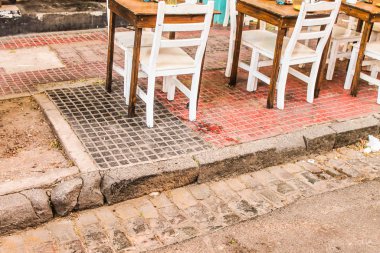 Vintage Terrace Ayrıntısı Dışarıda