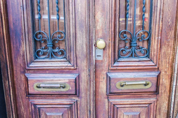 Старовинні Двері Деталь Поверхні — стокове фото