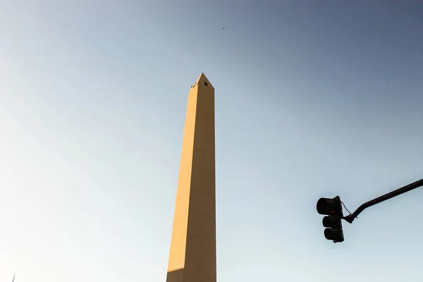 Obelisco Buenos Aires Dışarıda — Stok fotoğraf