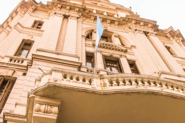 Vintage İnşaat Arjantin Bayrağı