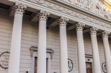 Tympanum Sütun Ayrıntıları Mimarisi