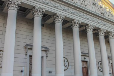 Tympanum Sütun Ayrıntıları Mimarisi