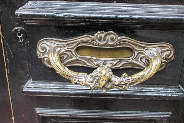 Старовинні Двері Деталь Ретро — стокове фото