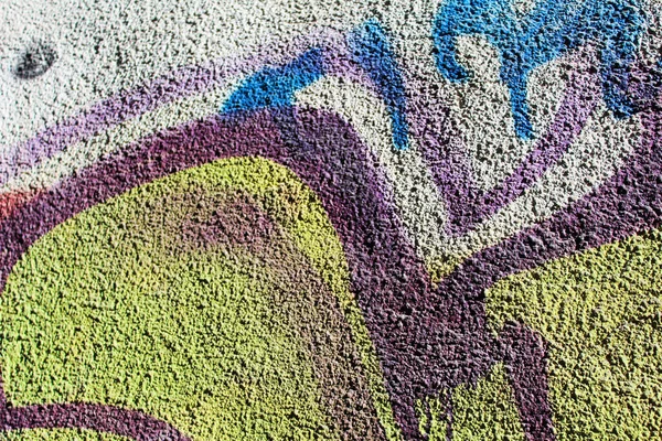 Graffitti Wall Detail Arquitetura — Fotografia de Stock