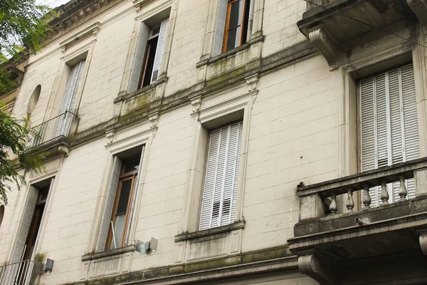 Vintage Detalhes Edifício Arquitetura — Fotografia de Stock