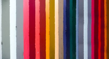 Gökkuşağı duvar soğuk sesinden açık Parkı