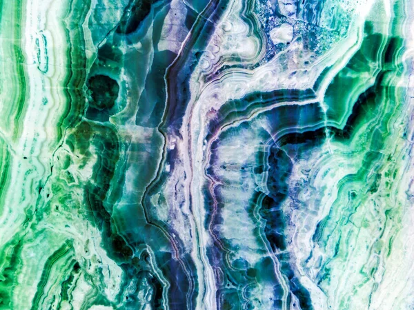 Sötét zöld márvány két ékszer folyó középső keret — Stock Fotó