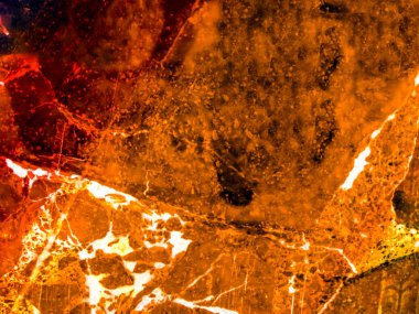 Turuncu havuç koyu lüks mermer ve çatlamak