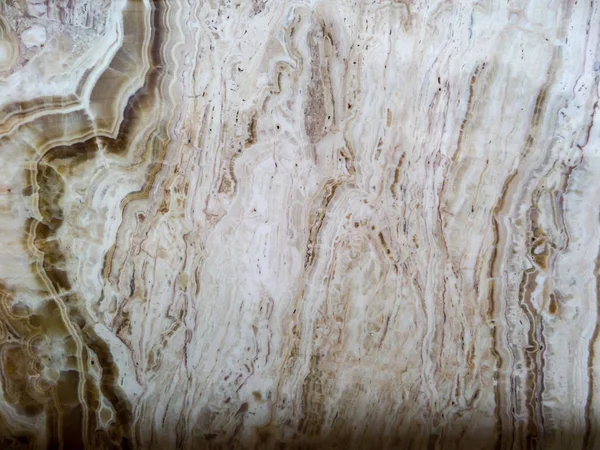 Marmur miękki brązowy kolor klejnot rzeki linia lewej tekstura — Zdjęcie stockowe